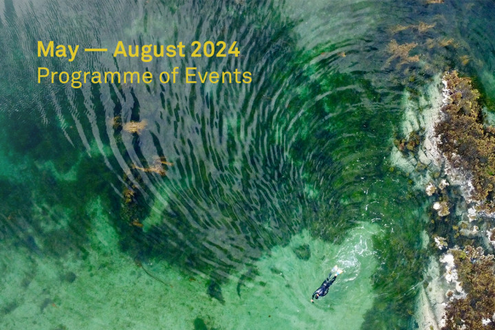 Image saying May — August 2024 | Programme of Events